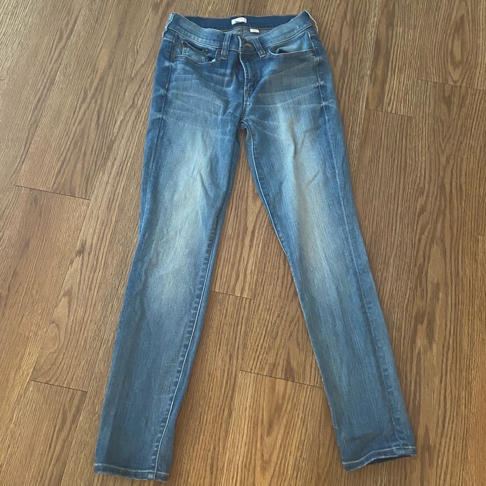 J.Crew Faded Skinny Jeans size 26/28 waist